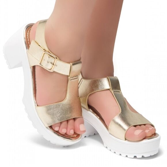 BRAND NEW HERSTYLE CERTAIN LE WEDGE ANKLE STRAP OPEN TOE PLASFORM SANDAL - Picture 1 of 15